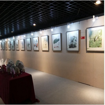 書畫藝術(shù)展板 無(wú)縫板墻租賃搭建與專業(yè)展覽展示服務(wù)